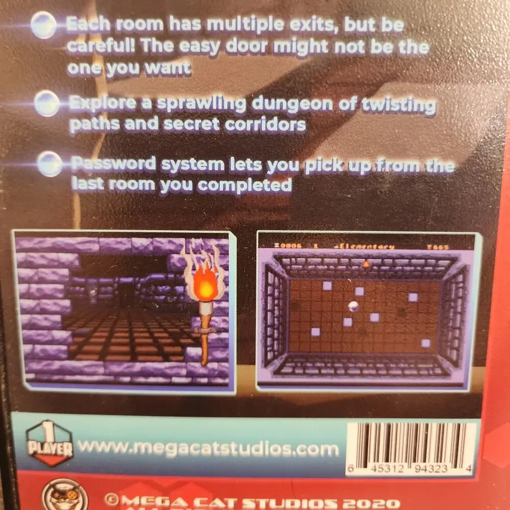 Game - Mega Marble World (NEW) - Genesis - Mega Cat Studios